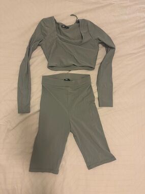 ZARA Olive Green activewear set
